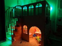 Подсветка мебели светодиодами в детской комнате