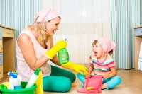 Как научить ребенка убирать квартиру? 