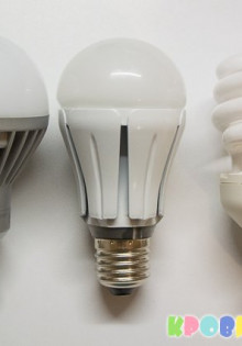 Виды ламп освещения