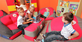 Бескаркасная мебель в детскую комнату