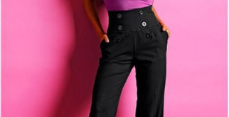 Процесс пошива женских брюк