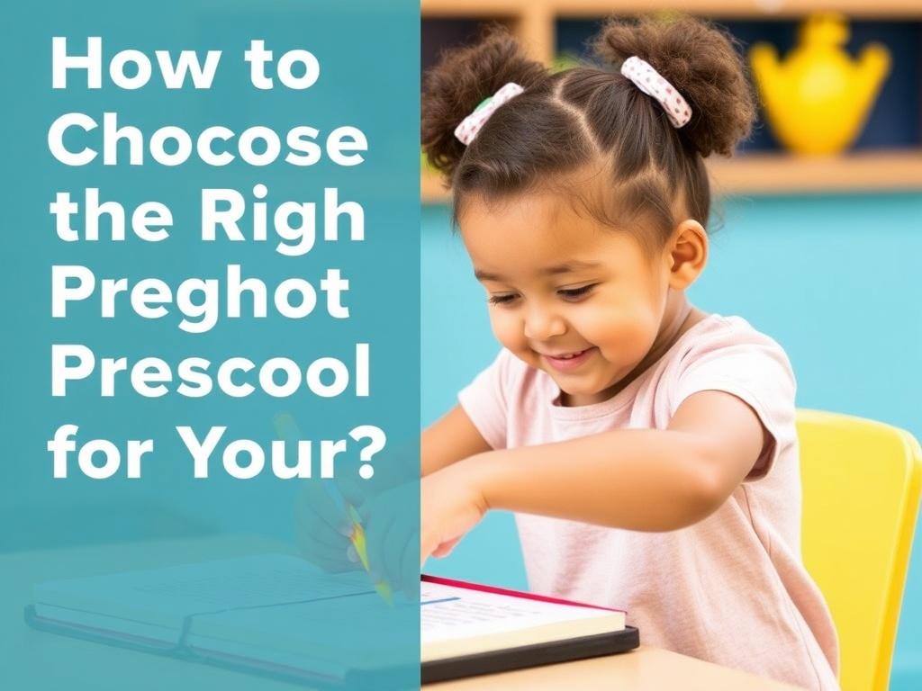     How to Choose the Right Preschool for Your Child. Tips for a Smooth Preschool Transition