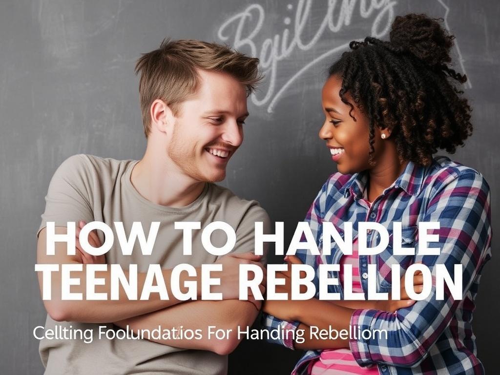     How to Handle Teenage Rebellion. Building a Strong Parent-Teen Relationship: Foundations for Handling Rebellion