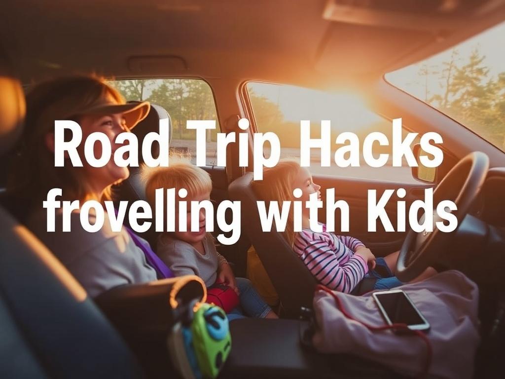     Road Trip Hacks for Traveling with Kids. Sample Road Trip Packing Checklist for Families