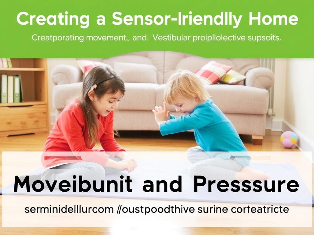     Creating a Sensory-Friendly Home. Incorporating Movement and Pressure: Vestibular and Proprioceptive Supports