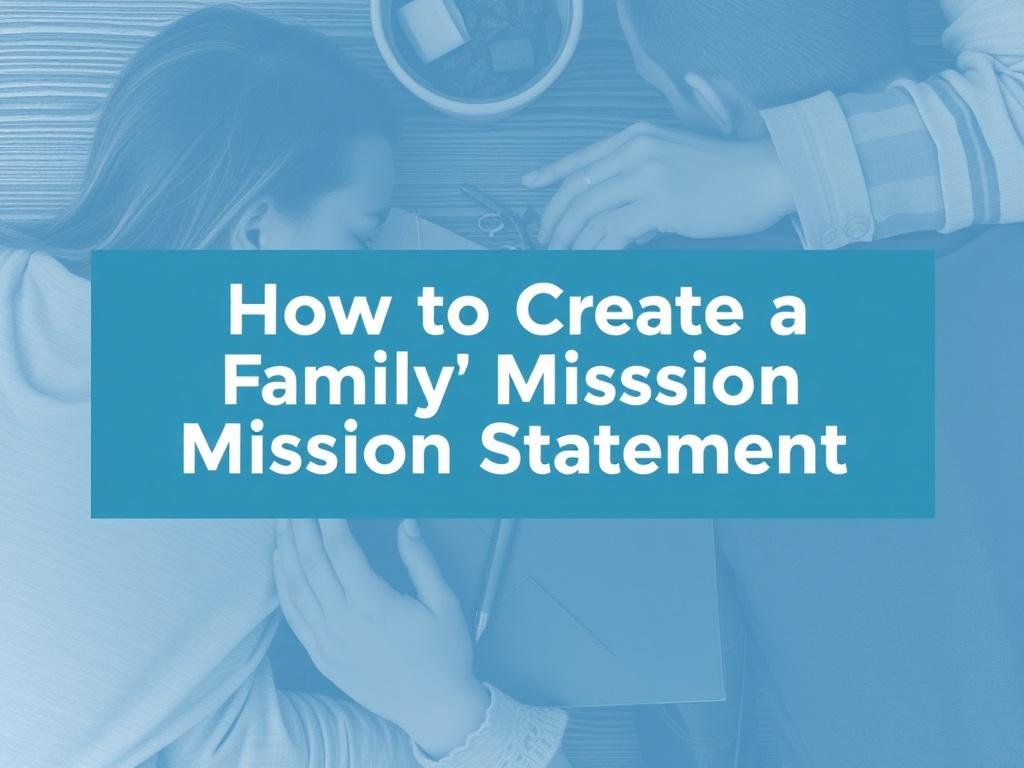     How to Create a Family Mission Statement. Step 3: Defining Your Family’s Purpose