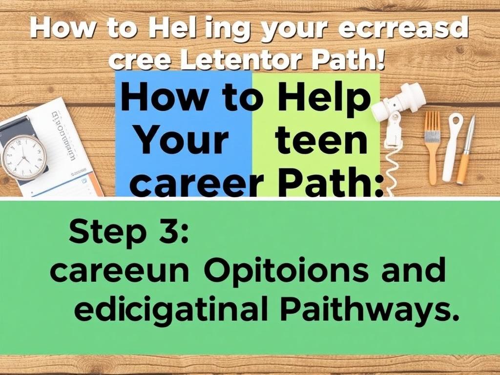     How to Help Your Teen Choose a Career Path. Step 3: Explore Different Career Options and Educational Pathways