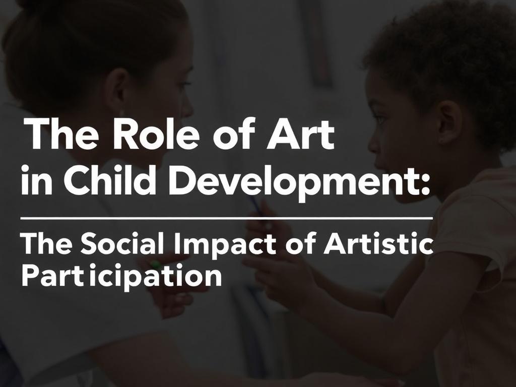     The Role of Art in Child Development. The Social Impact of Artistic Participation