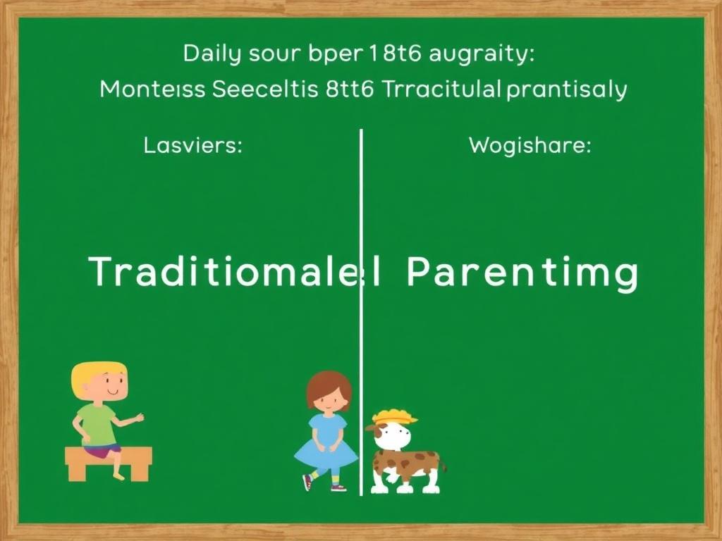     Montessori vs. Traditional Parenting: Key Differences. Daily Routines: Montessori vs. Traditional Parenting