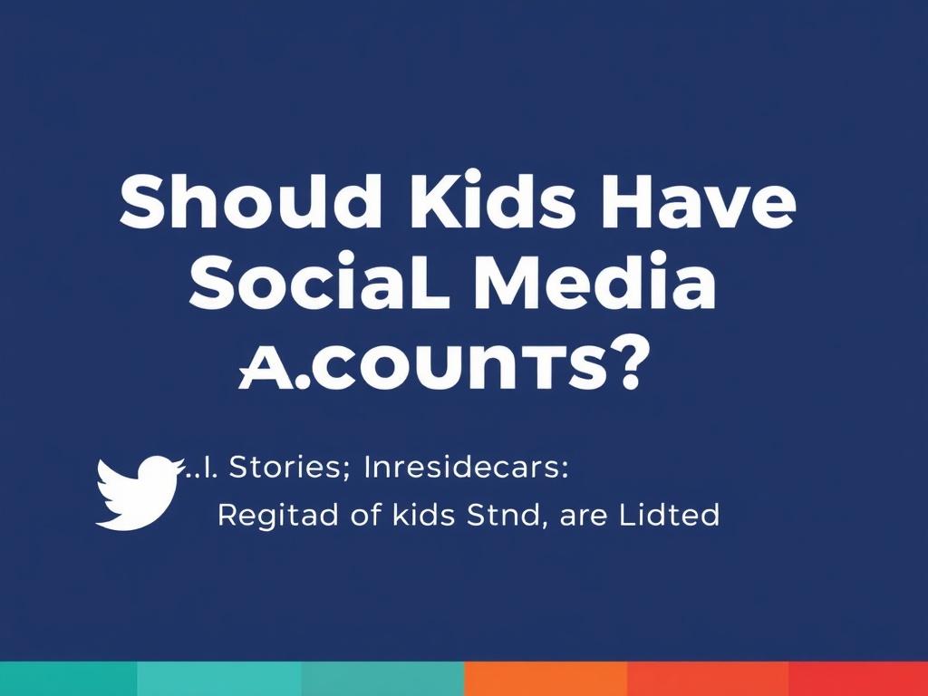     Should Kids Have Social Media Accounts?. Real Stories: Experiences of Kids on Social Media