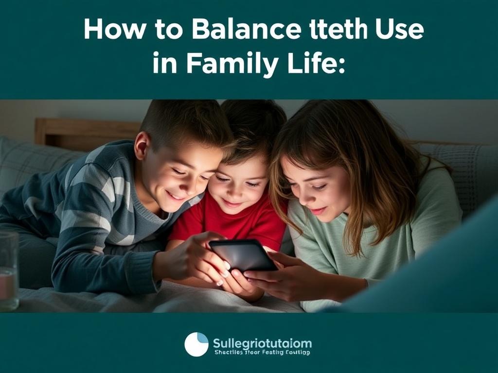     How to Balance Tech Use in Family Life. Setting Healthy Tech Boundaries as a Family