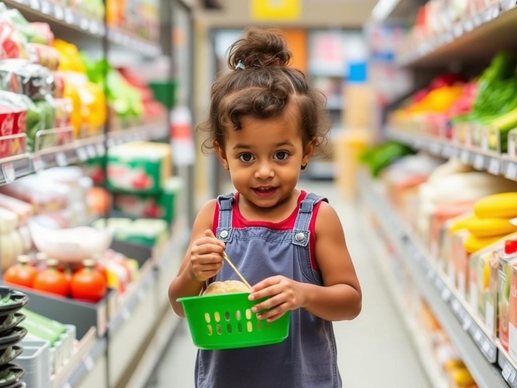     Gesunde Ernährung für Kinder leicht gemacht.. Practical shopping tips: How to make the grocery store your ally
