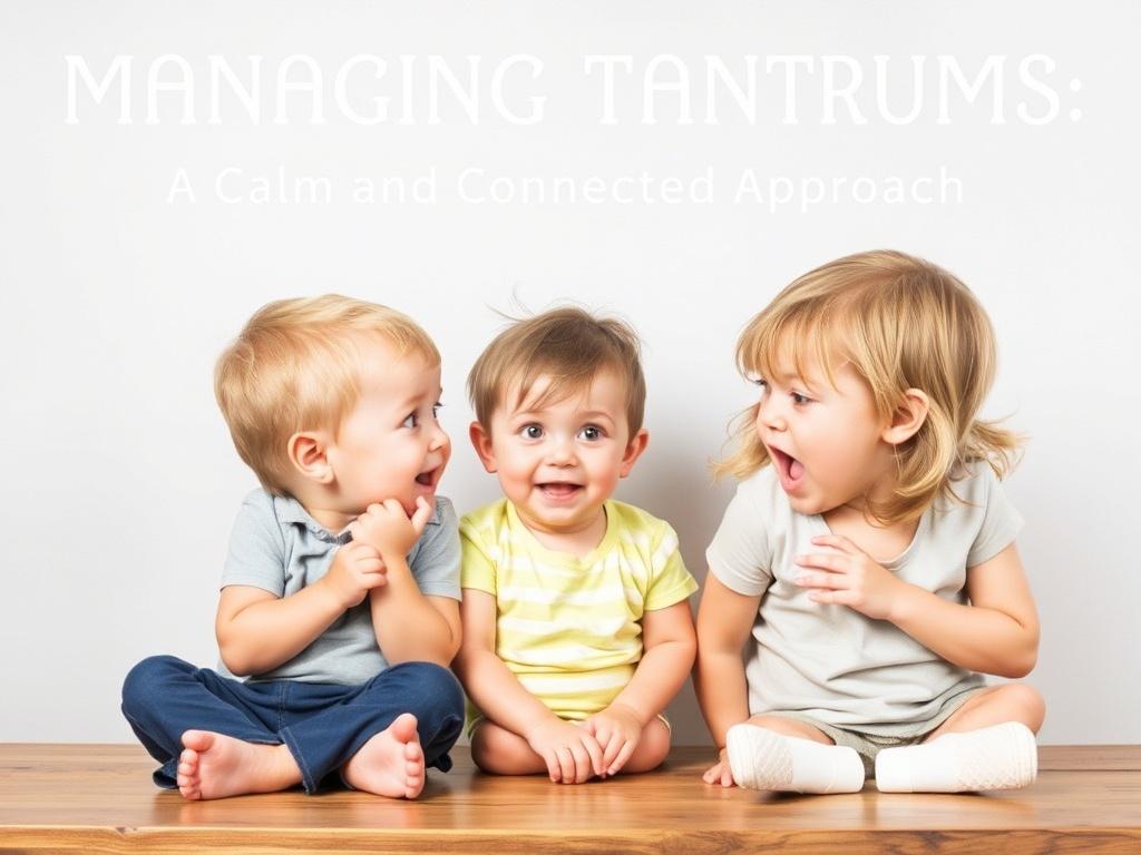 Managing Tantrums: A Calm and Connected Approach. Frases útiles y scripts para distintas edades Managing Tantrums: A Calm and Connected Approach. Frases útiles y scripts para distintas edades