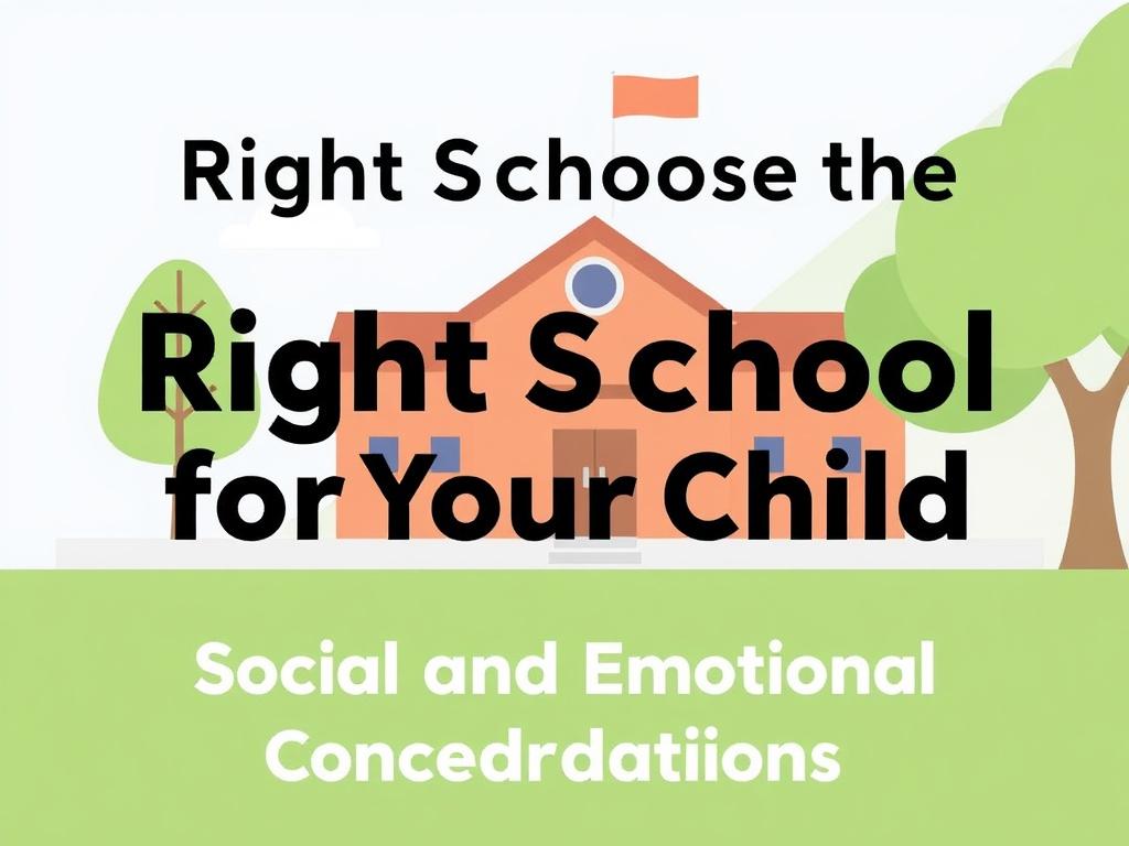     How to Choose the Right School for Your Child. Consideraciones sociales y emocionales