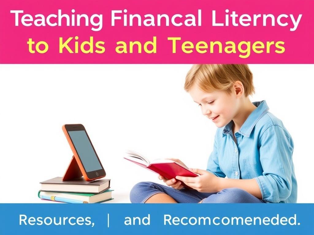    Teaching Financial Literacy to Kids and Teenagers. Recursos, aplicaciones y libros recomendados