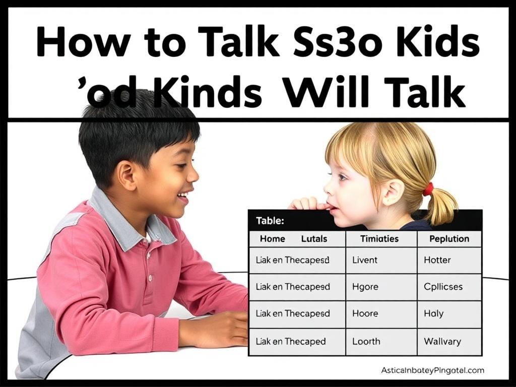 How to Talk So Kids Will Listen & Listen So Kids Will Talk. Tabla resumen: frases útiles para distintas situaciones How to Talk So Kids Will Listen & Listen So Kids Will Talk. Tabla resumen: frases útiles para distintas situaciones