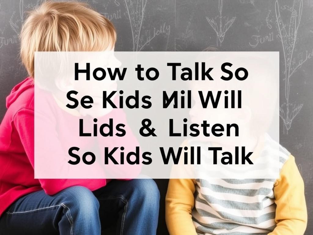 How to Talk So Kids Will Listen & Listen So Kids Will Talk. Cómo escuchar para que los niños hablen How to Talk So Kids Will Listen & Listen So Kids Will Talk. Cómo escuchar para que los niños hablen
