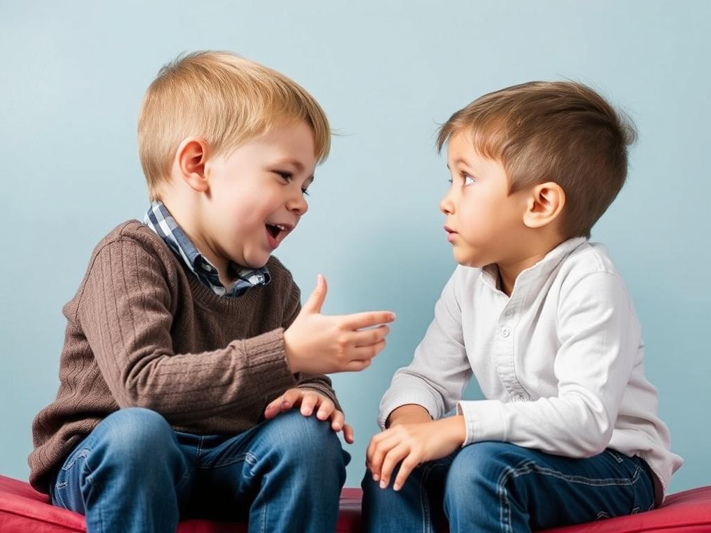     Geschwisterstreit schlichten: Wie Eltern fair intervenieren können.. Konkrete Kommunikationssätze, die deeskalieren