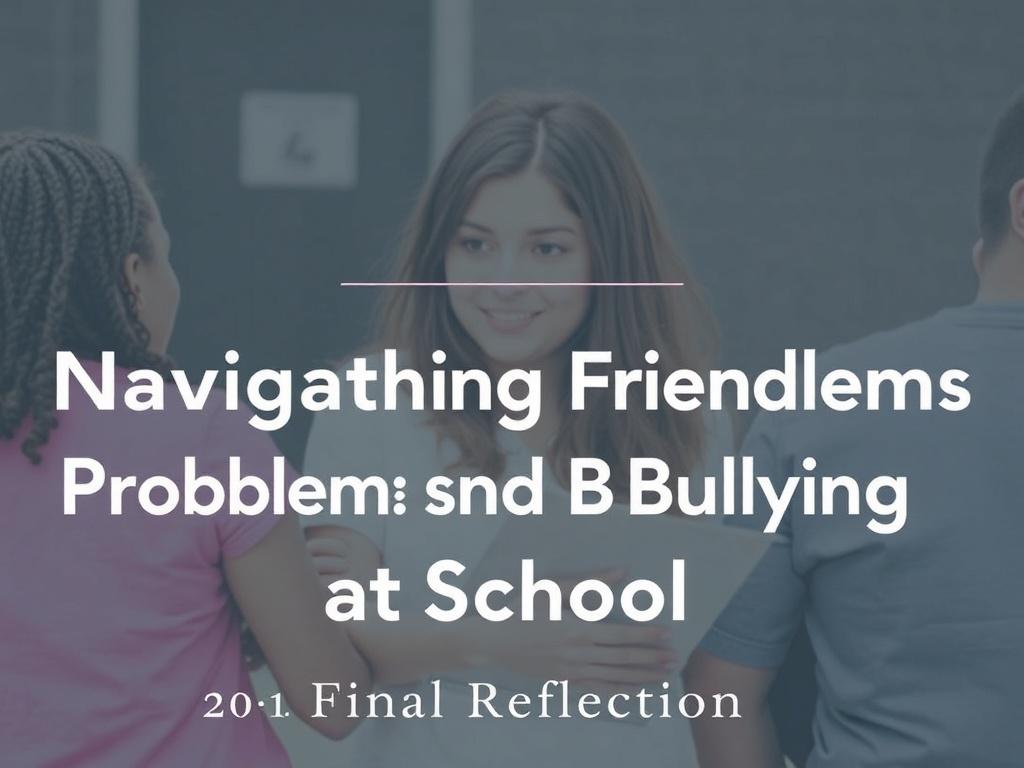     Navigating Friendship Problems and Bullying at School. Parte 20: Reflexión final — construir entornos humanos